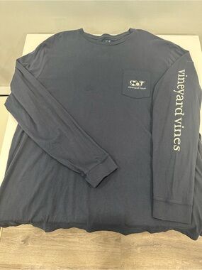 Vineyard Vines Long Sleeve Pocket T-Shirt